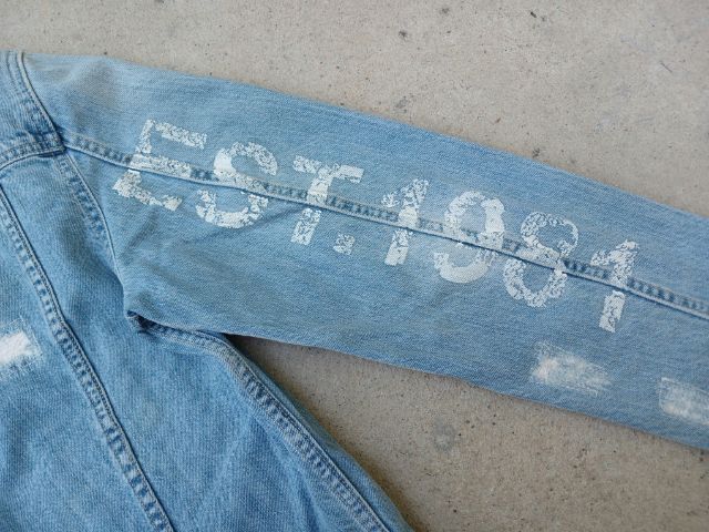Guess Los Angeles Jeans Jacket (Size M)  รูปที่ 11