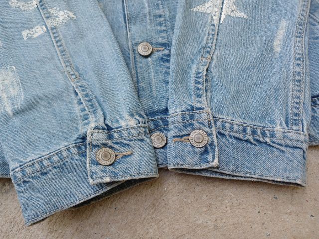 Guess Los Angeles Jeans Jacket (Size M)  รูปที่ 6