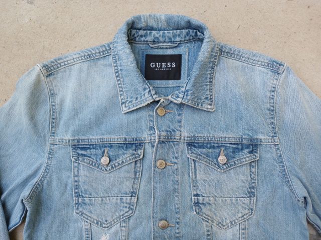 Guess Los Angeles Jeans Jacket (Size M)  รูปที่ 2