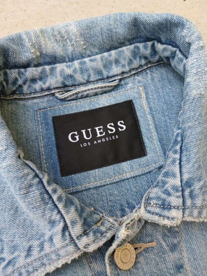 Guess Los Angeles Jeans Jacket (Size M)  รูปที่ 4