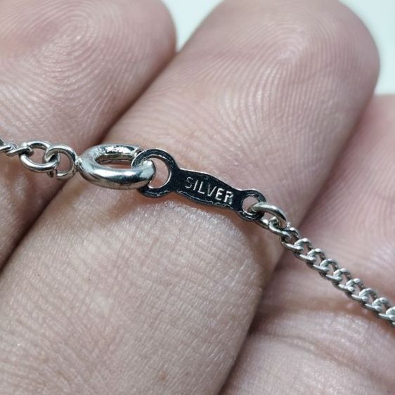 🔖สร้อยเงินแท้ Mikimoto วินเทจ มุกสวยมาก งานจากญี่ปุ่น รูปที่ 7