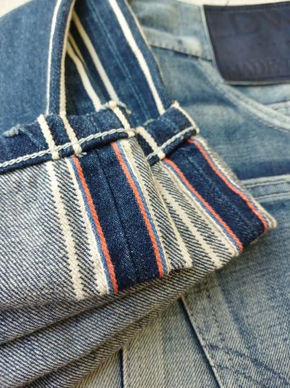 Edwin 5051D Selvedge ริมส้ม (Size 33.5) Made in Japan รูปที่ 9