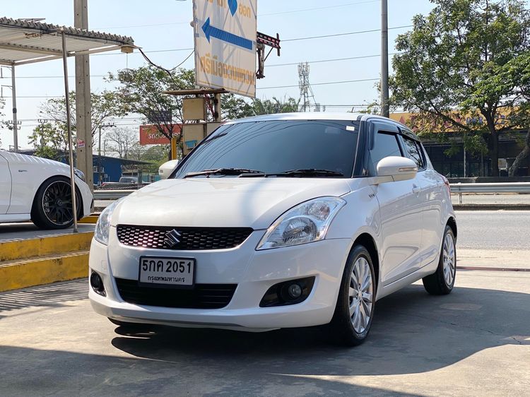 Suzuki Swift 2016 1.25 GLX Sedan เบนซิน ไม่ติดแก๊ส เกียร์อัตโนมัติ ขาว รูปที่ 4
