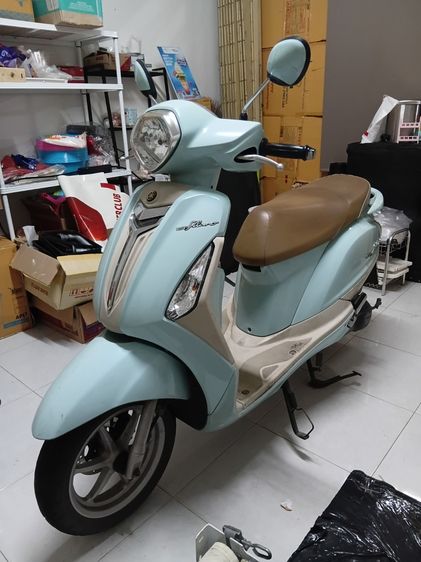 Yamaha Filanoเครื่องดี เอกสารครบ    รถสีฟ้า รูปที่ 2