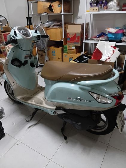 Yamaha Filanoเครื่องดี เอกสารครบ    รถสีฟ้า รูปที่ 3