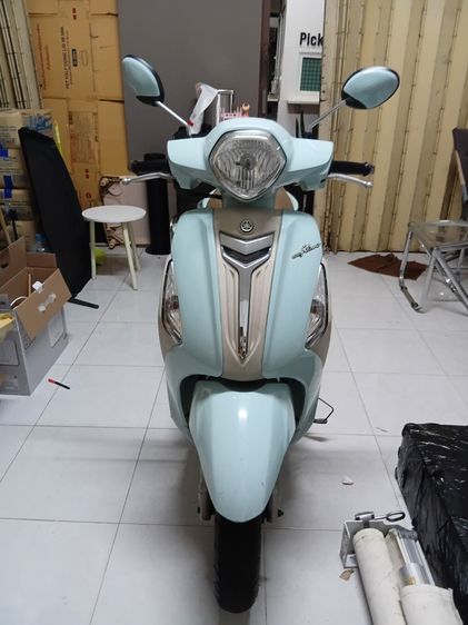Yamaha Filanoเครื่องดี เอกสารครบ    รถสีฟ้า รูปที่ 4