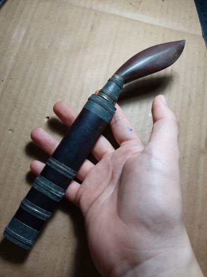 เครื่องรางมีดหมอหลวงพ่อรุ่งวัดหนองสีนวลไป 5 นิ้วยาวรวม 10 นิ้ว รูปที่ 9