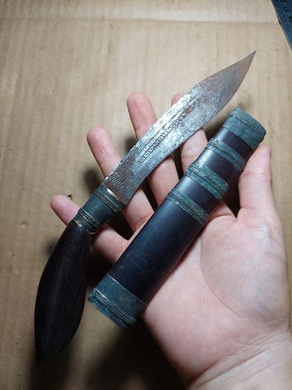 เครื่องรางมีดหมอหลวงพ่อรุ่งวัดหนองสีนวลไป 5 นิ้วยาวรวม 10 นิ้ว