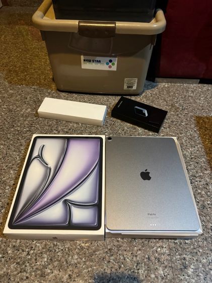 ขายiPadAir13 M2 สีSpace Gray 128กิ๊กมีกล่องอีมี่ตรงไร้รอยตกบุบใดๆสูนTrueสภาพสวยๆๆใช้งานดีถูกมากก รูปที่ 2
