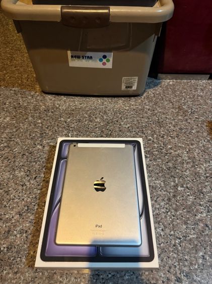 ขายiPadAirสีSilver16กิ๊กWifi Celluerใส่ซิมได้สูนTrueสวยๆใช้งานดีทุกๆฟังชั่นถูกมากกก รูปที่ 2