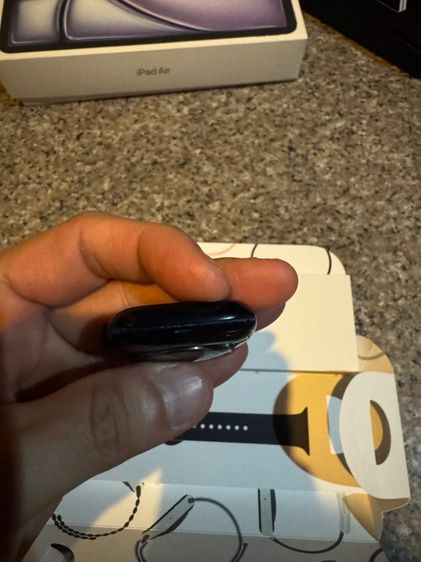 ขายApple Watchซีรี่9สีMinight45MMยกกล่องไร้รอยตกบุบสูนTrueใช้งานดีถูกมาก รูปที่ 5