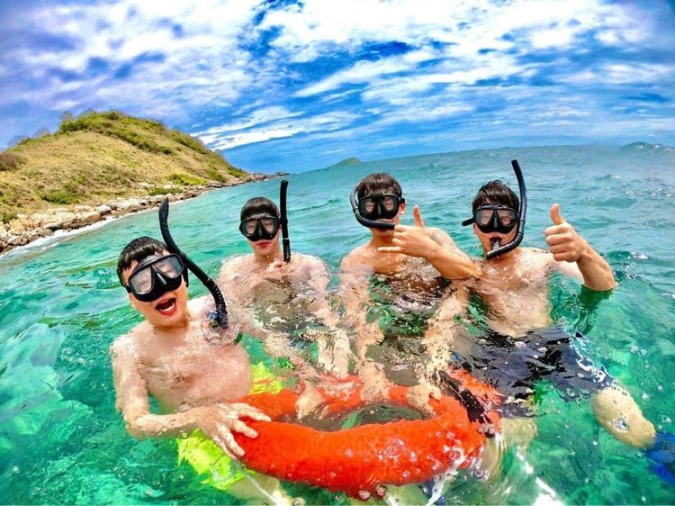 ล่องเรือ เที่ยว 3 เกาะ พัทยา 