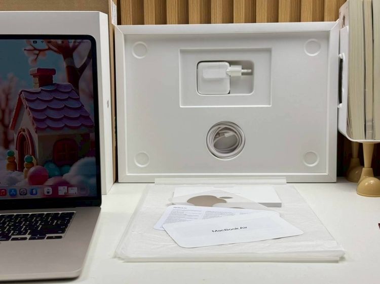 MacBook Air 15-inch M3 2024 Ram8GB SSD256GB Starlight apple care 29 November 2026 รูปที่ 9