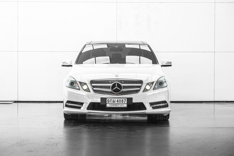 Mercedes-Benz E-Class 2012 E200 Sedan เบนซิน ไม่ติดแก๊ส เกียร์อัตโนมัติ ขาว รูปที่ 3