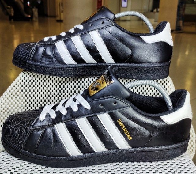 รองเท้า💥adidas superstar💥ของแท้‼️สวยๆ เดิมๆ สภาพดี💥ไซร์ 44 รูปที่ 12