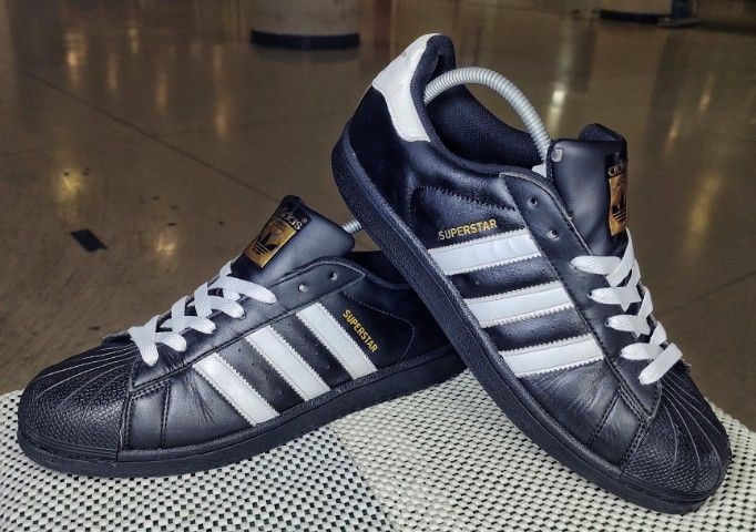 รองเท้า💥adidas superstar💥ของแท้‼️สวยๆ เดิมๆ สภาพดี💥ไซร์ 44 รูปที่ 10