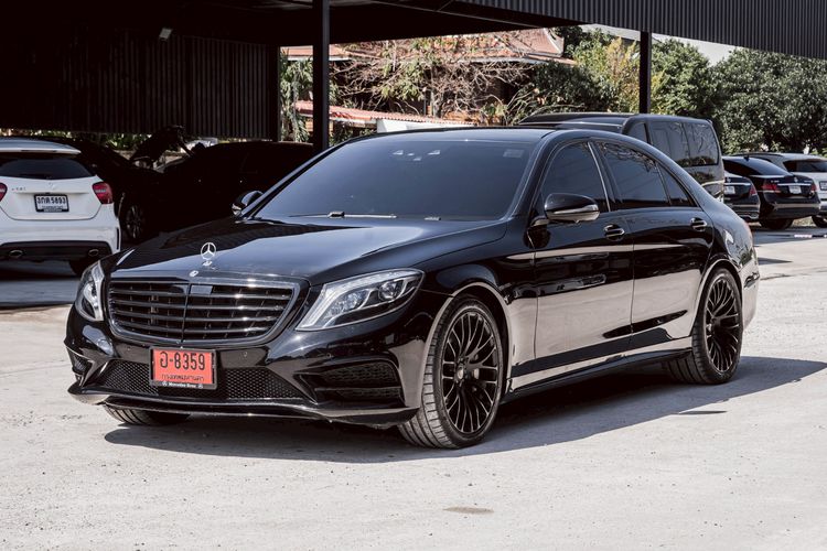Mercedes-Benz S-Class 2016 S300 Sedan ปลั๊กอินไฮบริด (PHEV) ไม่ติดแก๊ส เกียร์อัตโนมัติ ดำ รูปที่ 3