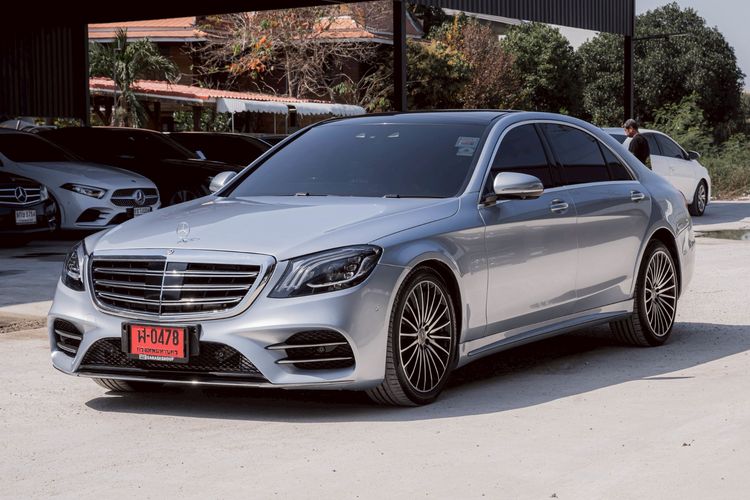 Mercedes-Benz S-Class 2015 S300 Sedan ไฮบริด ไม่ติดแก๊ส เกียร์อัตโนมัติ เทา รูปที่ 3