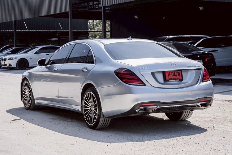 Mercedes-Benz S-Class 2015 S300 Sedan ไฮบริด ไม่ติดแก๊ส เกียร์อัตโนมัติ เทา รูปที่ 4