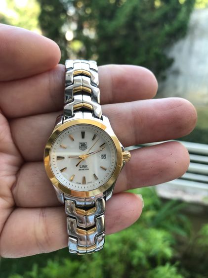 Tag Heuer Womens Wjfl352Bb0581 Twotone Link Quartz Watch รูปที่ 13