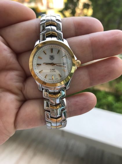 Tag Heuer Womens Wjfl352Bb0581 Twotone Link Quartz Watch รูปที่ 6