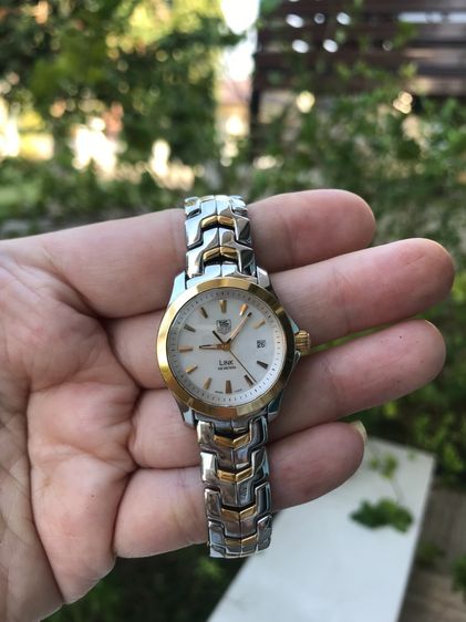 Tag Heuer Womens Wjfl352Bb0581 Twotone Link Quartz Watch รูปที่ 9