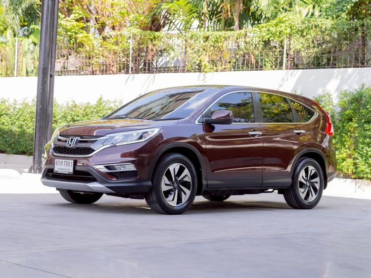 Honda CR-V 2015 2.4 EL 2WD Utility-car เบนซิน ไม่ติดแก๊ส เกียร์อัตโนมัติ น้ำตาล รูปที่ 3