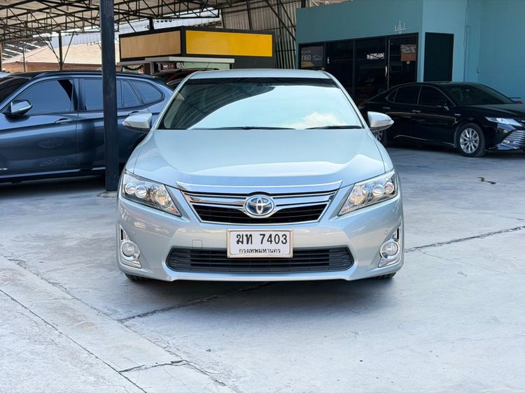 Toyota Camry 2012 2.5 Hybrid Sedan ไฮบริด ไม่ติดแก๊ส เกียร์อัตโนมัติ บรอนซ์เงิน รูปที่ 2