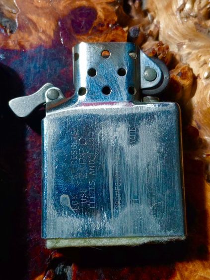 U.S.A,ไฟแช็ค zippo ปี 1932 เนื้อทองเหลืองเก่าโบราณแท้เดิม สภาพเยี่ยม รูปที่ 15