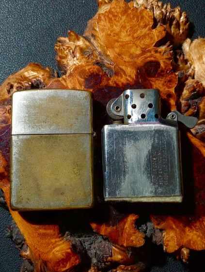 U.S.A,ไฟแช็ค zippo ปี 1932 เนื้อทองเหลืองเก่าโบราณแท้เดิม สภาพเยี่ยม รูปที่ 6