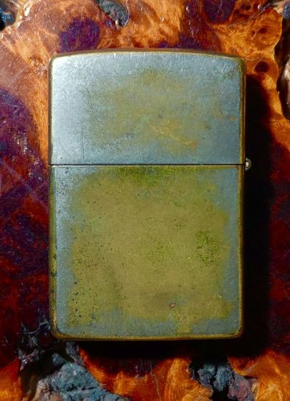 U.S.A,ไฟแช็ค zippo ปี 1932 เนื้อทองเหลืองเก่าโบราณแท้เดิม สภาพเยี่ยม รูปที่ 10