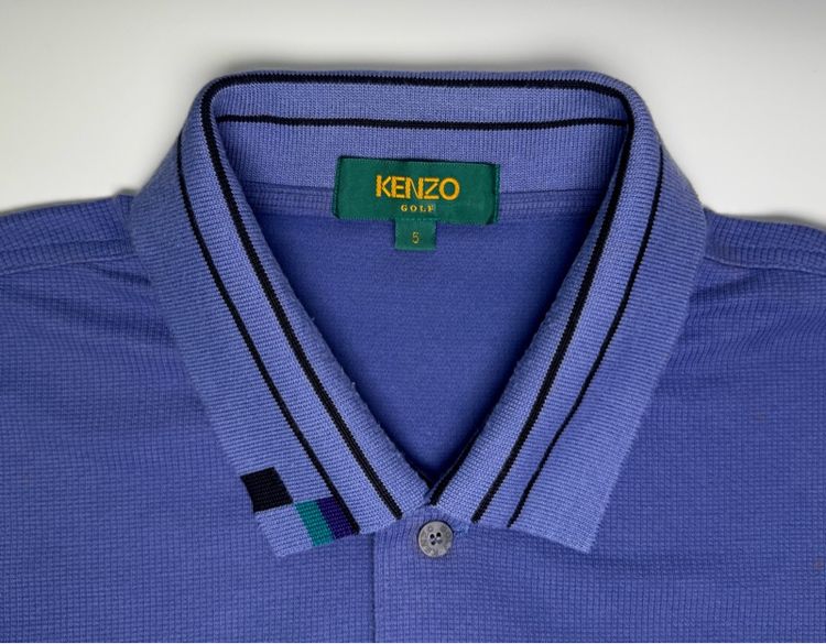 ⚠️รุ่นใหม่‼️เสื้อโปโล KENZO ของแท้ รุ่น GOLF สไตล์สปอร์ต แขนยาว รูปที่ 9