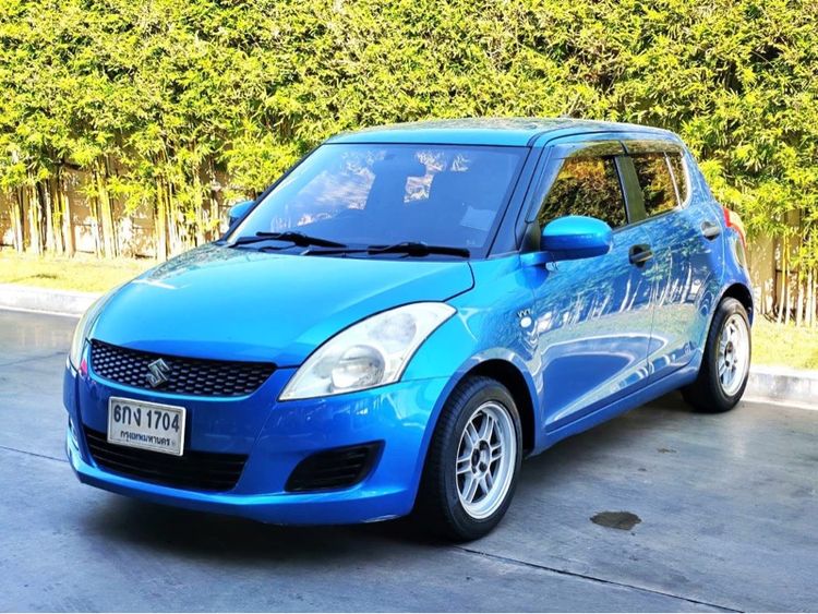 รถ Suzuki Swift 1.25 GL สี ฟ้า