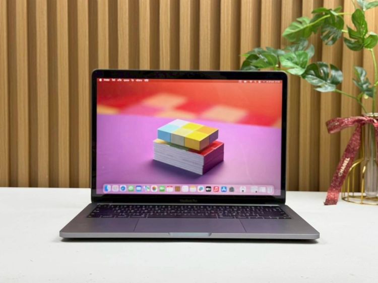 Apple Macbook Pro 13 Inch แมค โอเอส 8 กิกะไบต์ อื่นๆ ไม่ใช่ MacBook Pro (13.3-inch,2020 Two Thunderbolt 3 ports) Ram8GB SSD256GB SpaceGray 