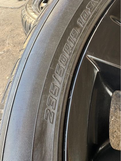 ล้อแม็กขอบ19 MAZDA CX-5 (ล้อทำสีมาใหม่เพื่อความสวยงาม ไม่มีซ่อม) พร้อมยางYOKOHAMA235-50-19 ปี22 ปีแท้  รูปที่ 8