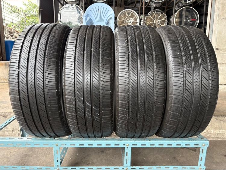 ล้อแม็กขอบ19 MAZDA CX-5 (ล้อทำสีมาใหม่เพื่อความสวยงาม ไม่มีซ่อม) พร้อมยางYOKOHAMA235-50-19 ปี22 ปีแท้  รูปที่ 4