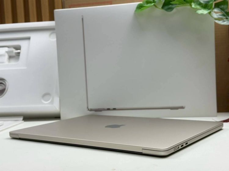 MacBook Air 15-inch M3 2024 Ram8GB SSD256GB Starlight apple care 29 November 2026 รูปที่ 9