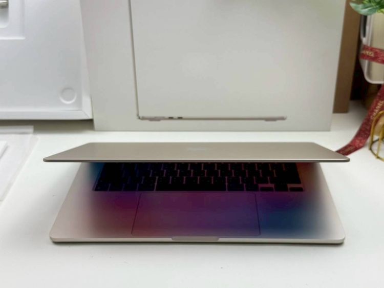 MacBook Air 15-inch M3 2024 Ram8GB SSD256GB Starlight apple care 29 November 2026 รูปที่ 6