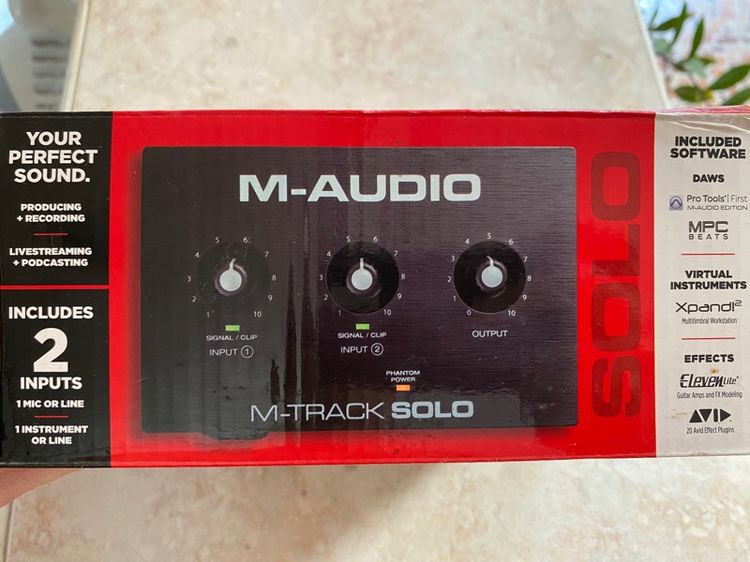 M-Audio m-track solo รูปที่ 5