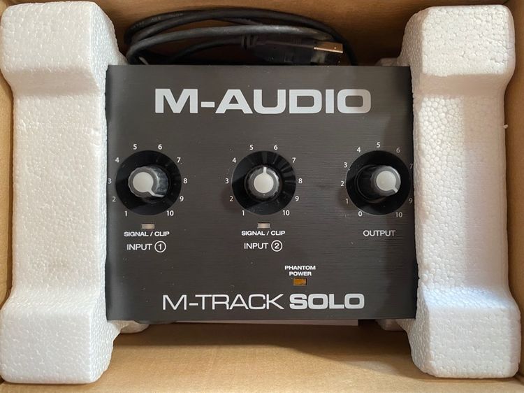 M-Audio m-track solo รูปที่ 4
