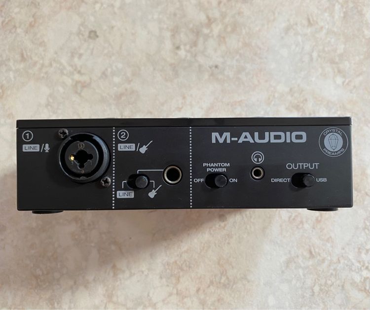 M-Audio m-track solo รูปที่ 2