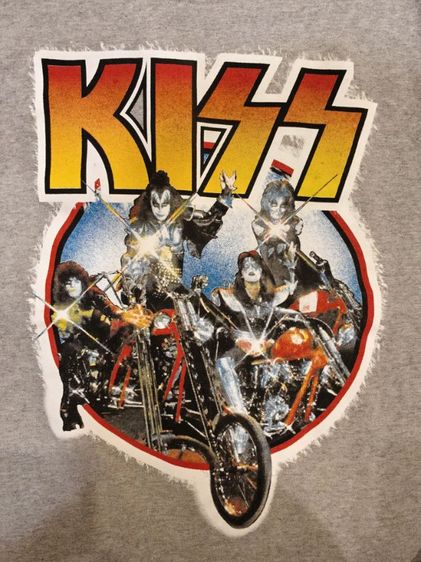 KISS Band T-Shirt – Gildan Ultra Cotton Size XL  285 THB Shipped รูปที่ 3