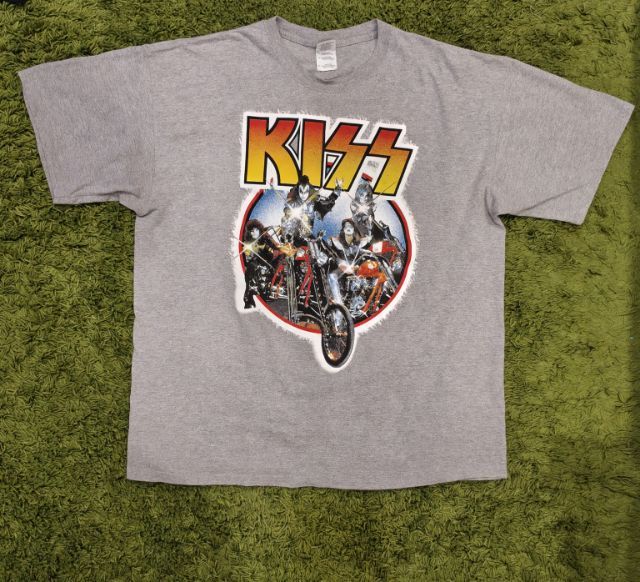 KISS Band T-Shirt – Gildan Ultra Cotton Size XL  285 THB Shipped รูปที่ 2