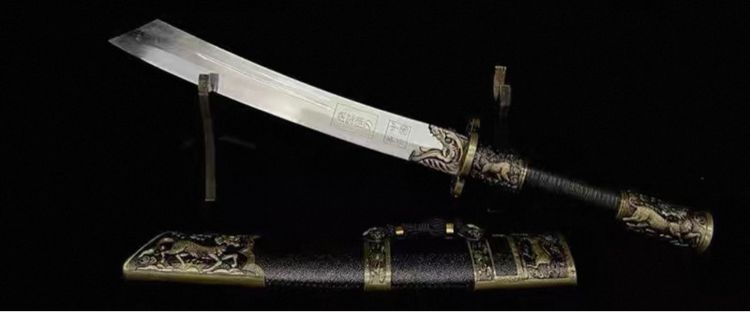 ✨มีดต่อสู้กิเลน“แบบสั้น”เมืองหลงฉวน 