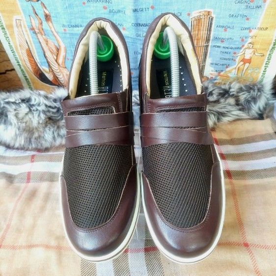 ☣️Metrors HEIGHT⏫️สนีกเกอร์เพิ่มความสูง หนังแท้สภาพใหม่สวย✨️ รูปที่ 4