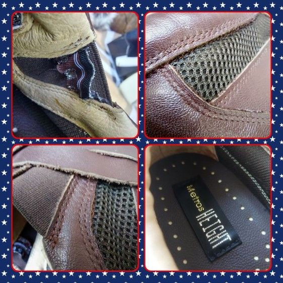 ☣️Metrors HEIGHT⏫️สนีกเกอร์เพิ่มความสูง หนังแท้สภาพใหม่สวย✨️ รูปที่ 15