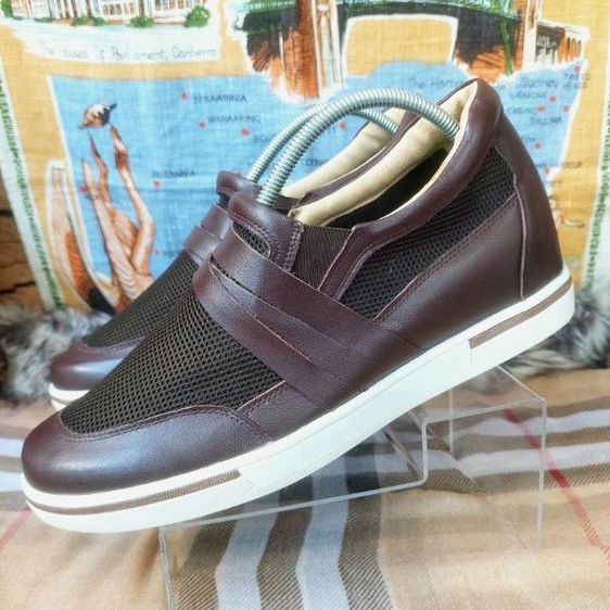 ☣️Metrors HEIGHT⏫️สนีกเกอร์เพิ่มความสูง หนังแท้สภาพใหม่สวย✨️ รูปที่ 3