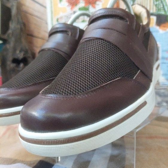 ☣️Metrors HEIGHT⏫️สนีกเกอร์เพิ่มความสูง หนังแท้สภาพใหม่สวย✨️ รูปที่ 10