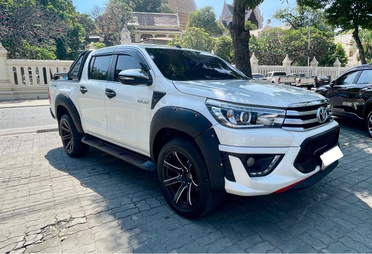 Toyota Hilux Revo 2017 2.4 G Prerunner Pickup ดีเซล เกียร์อัตโนมัติ ขาว รูปที่ 2
