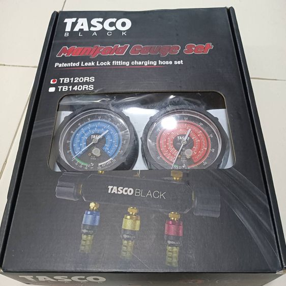 ชุดเกจวัดน้ำยาแอร์ TASCO BLACK TB120RS